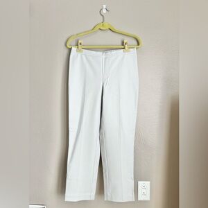 Isaac Mizrahi 24/7 Stretch Gray Ankle Pants